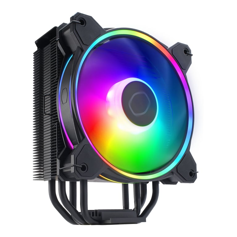 COOLER MASTER Hyper 212 Halo ARGB Ventirad TDP 120 mm - vue 3