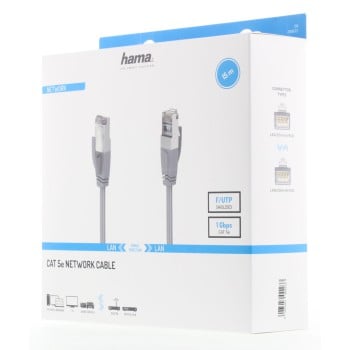 Hama 00200672 Cavo di rete grigio 15 m Cat5e F/UTP (FTP)