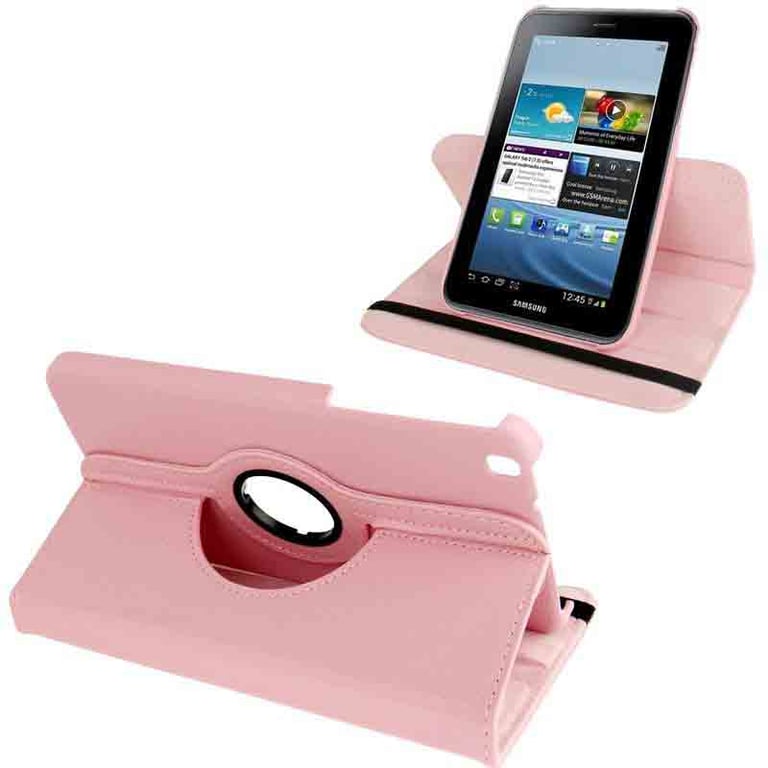 Housse Tablette Samsung Galaxy 3 T-3100 Rose Clair 360° Protection  Intégrale 8' YONIS - Yonis