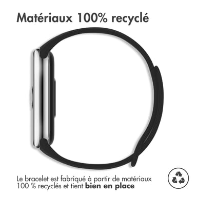 imoshion Bracelet sport en silicone pour Xiaomi Smart Band 8 / 9 - Noir