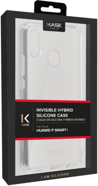 Carcasa híbrida invisible para Huawei P Smart+, Transparente