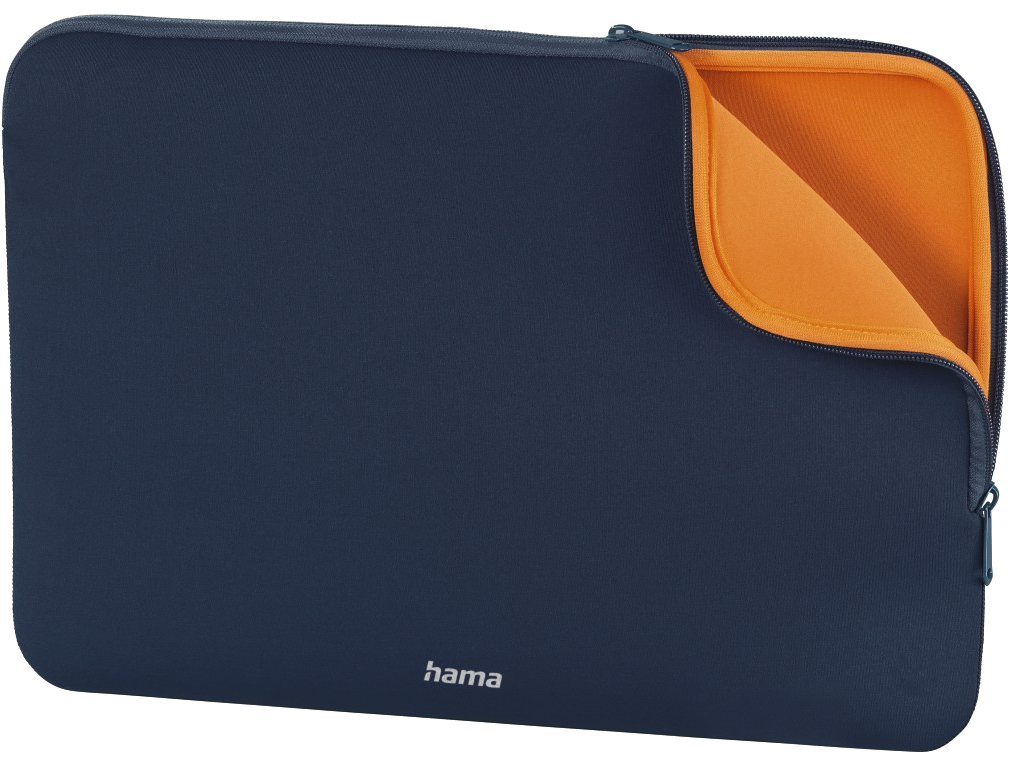 Housse d'ordinateur portable Neoprene , jusque 40 cm (15,6 ), bleue