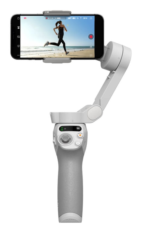 DJI Osmo Mobile SE Stabilisateur de caméra de smartphone Gris, Blanc - Neuf