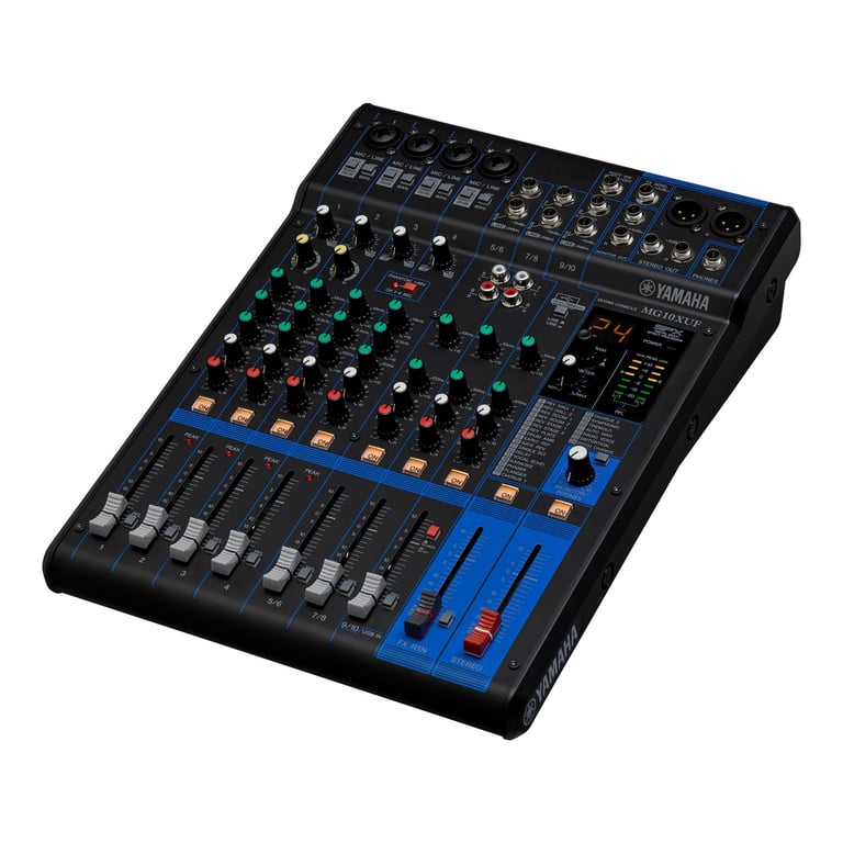 Yamaha MG10XUF Console de mixage 10 canaux - vue 1