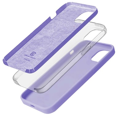 Custodia in silicone liquido per iPhone 14 Plus Anti-urto Flessibile