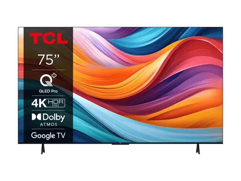 TCL T7B TV 4K QLED avec Google TV et Game Master 3.0 - Neuf