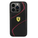 Custodia in pelle per iPhone 15 Pro con logo Twist in metallo