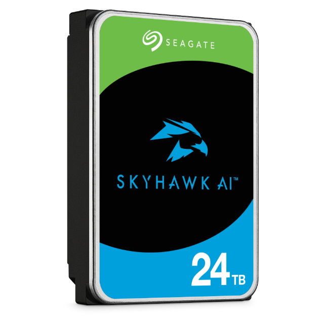 Seagate SkyHawk AI 24 To ST24000VE002 - vue 3