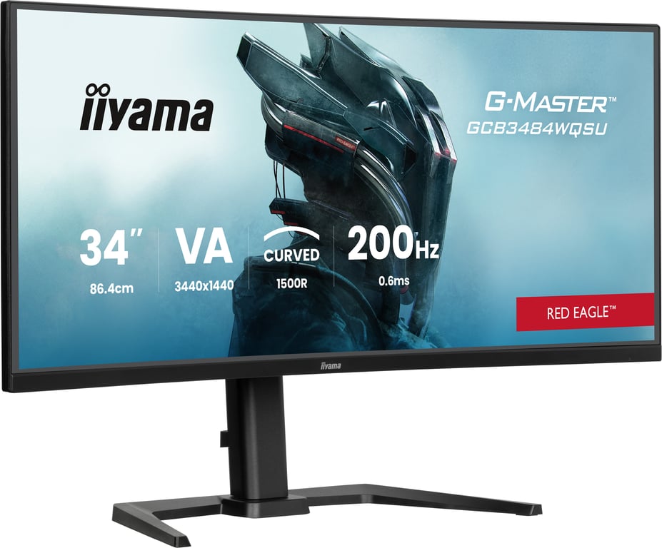 Iiyama G-MASTER GCB3484WQSU-B2 écran incurvé 34  UltraWide Quad HD - Neuf