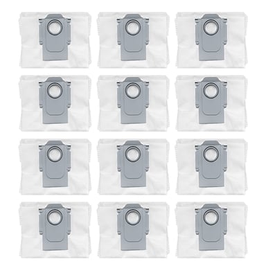 Bolsas para aspiradora Roborock S7 Maxv Ultra/S7 Pro Ultra/Q5/Plus/Q7/Plus/Max/Max Plus 12 unidades