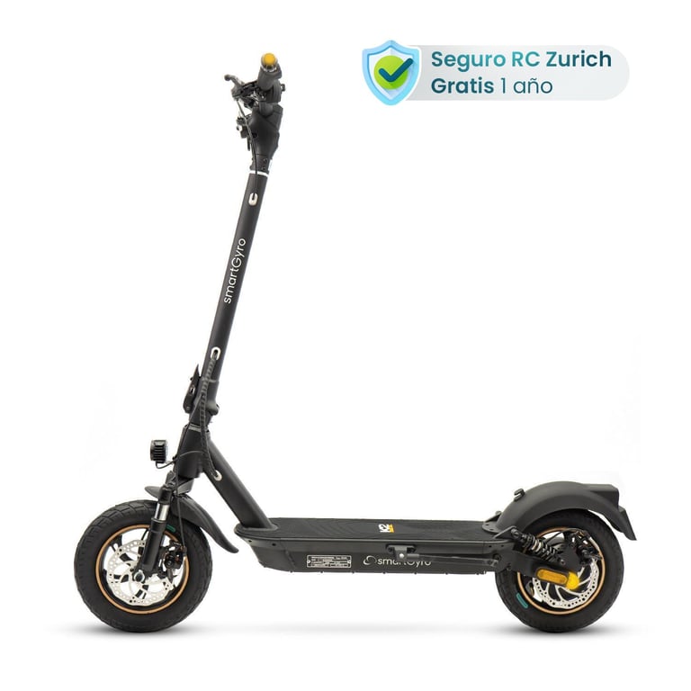 Trottinette Électrique Smartgyro K2 Pro XL Black C, Approuvé Dgt, Puissance Maximale 1000 W, 15000 Mah, 25 Km/H - Excellent État