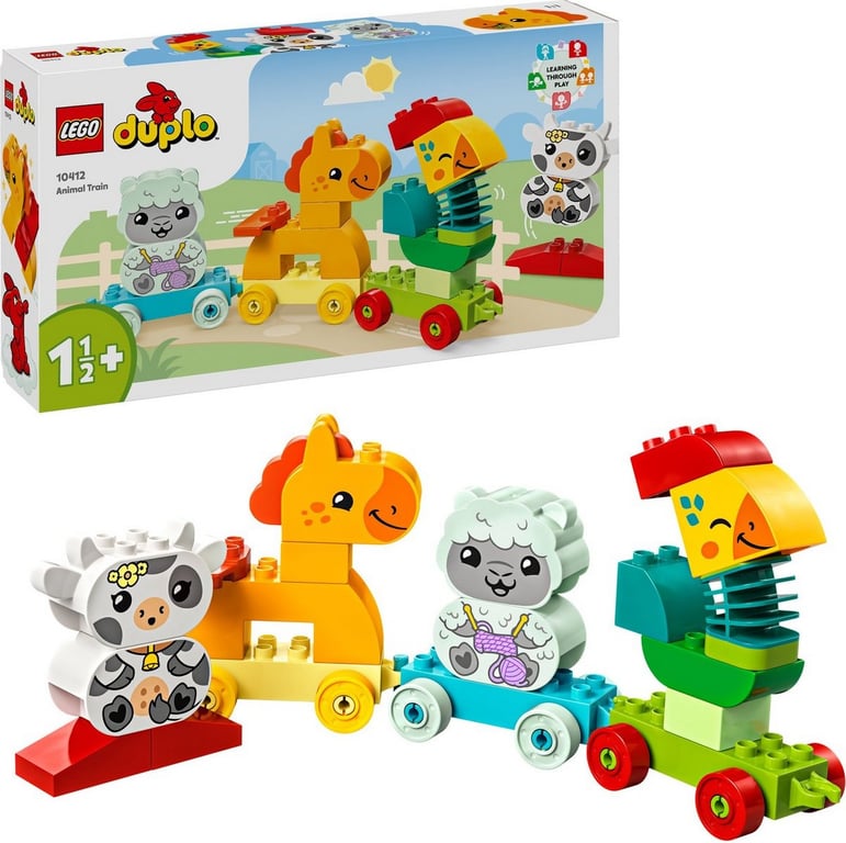 Lego Duplo My First Le Train Des Animaux 10412 Lego - vue 5