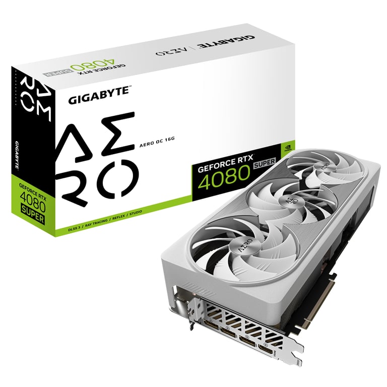 Gigabyte Aero Geforce Rtx 4080 Super Oc 16G Nvidia 16 Go Gddr6X - Excellent État