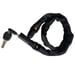 Antirrobo Para Bicicleta - Candado Antirrobo - Cadena De Acero - 88 Cm - Seguridad Reforzada - Negro