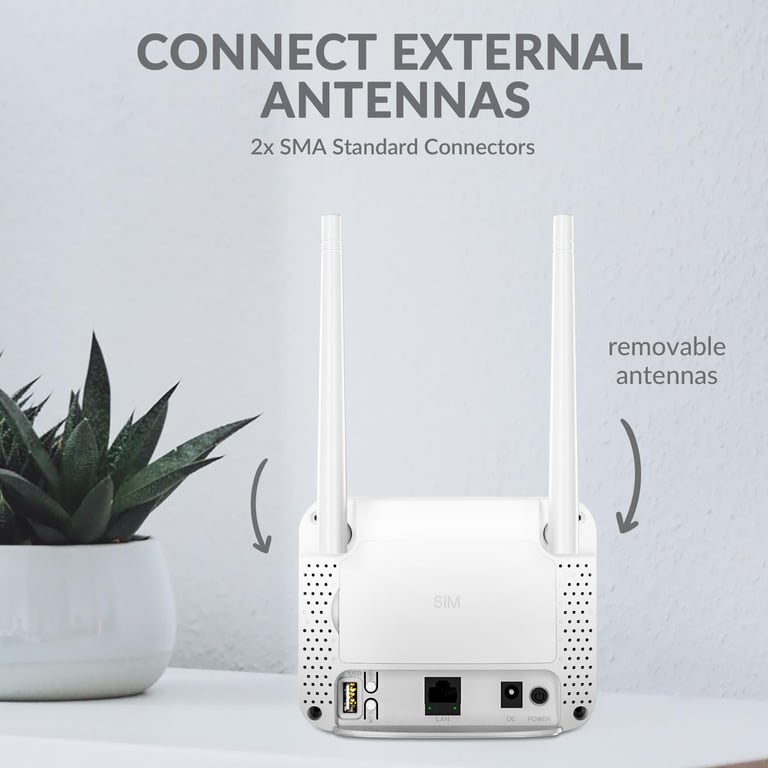 Modem Routeur STRONG 4G LTE ROUTER Connexion Haut Débit Jusqu’à 300 Mbit/ - vue 4