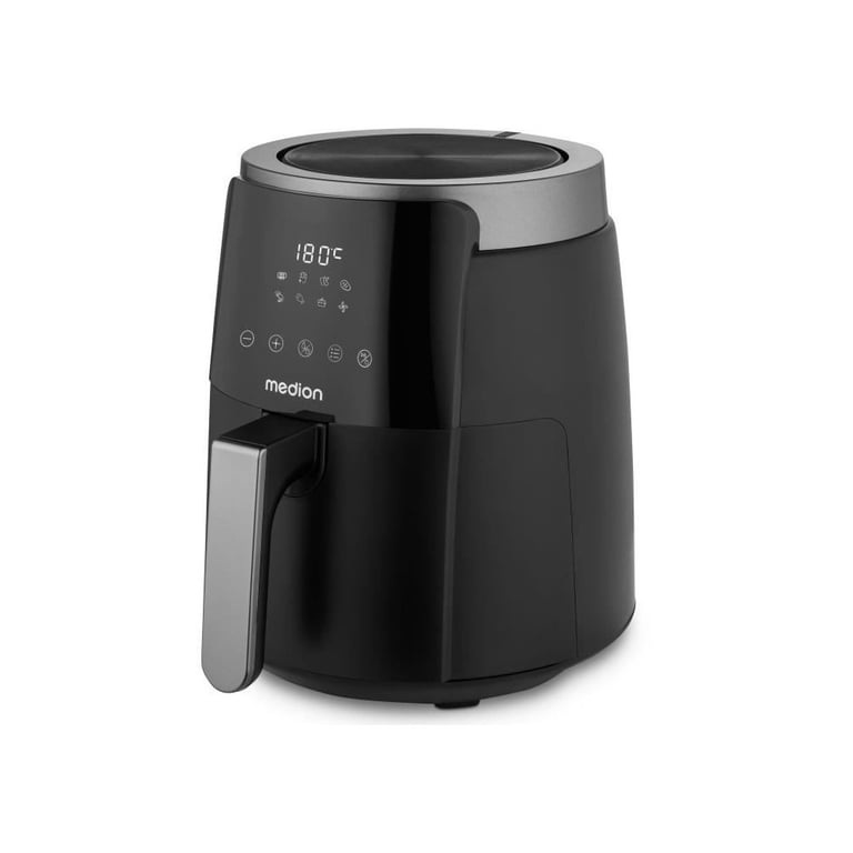 Friteuse à air chaud MEDION MD13030 Acier inoxydable 47 Digitale Airfryer 60 min Jusquà 200°C - vue 5