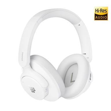 Tronsmart Q20S Casque hybride à suppression active du bruit, casque supra-auriculaire sans fil avec micro, audio haute résolution, 60 heures de lecture, basses profondes, égaliseur personnalisé via