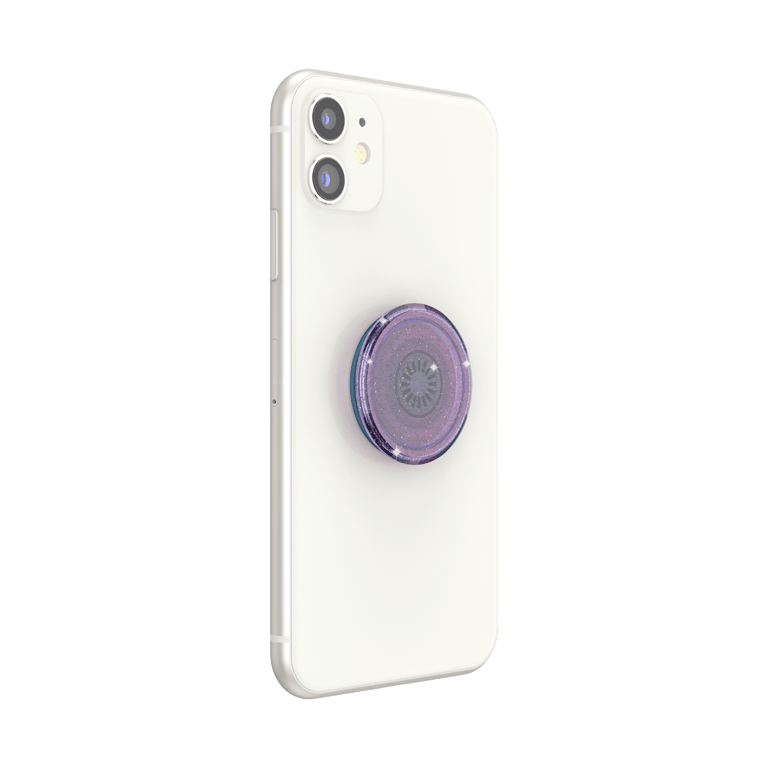 Support PopGrip Adhésif Stand et Selfie Glitter Translucide Popsockets Neuf - vue 2