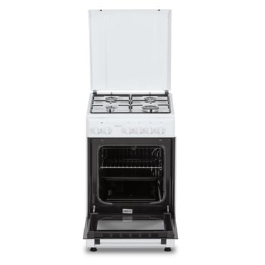 Cuisinière gaz OCEANIC OCEACG50GW 4 feux four 45L A+ Blanc
