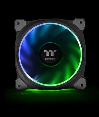 Thermaltake Riing Plus Boitier PC Ventilateur 12 cm Multicolore