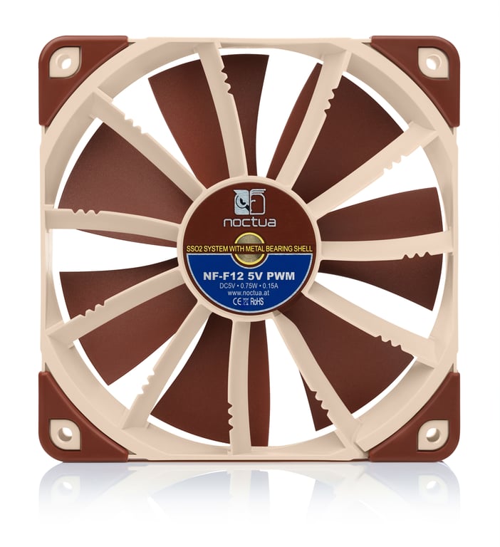 Noctua NF F12 Boitier PC Ventilateur 12 cm Neuf - vue 2