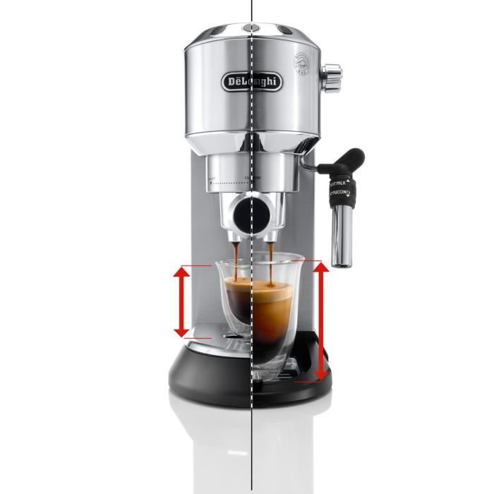 Machine À Café Delonghi EC685.M – Expresso Solo, 15 Bars, Inox - vue 7