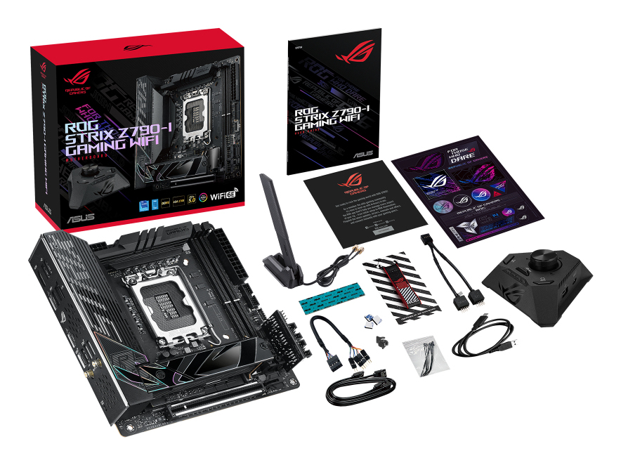 ASUS ROG STRIX Z790-I GAMING WIFI Intel Z790 LGA 1700 mini ITX - Neuf