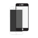 Protector de pantalla de cristal templado con borde curvado antibacteriano para Apple iPhone 6/6s/7/8/SE 2020, Negro