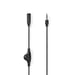 Nedis CAGL22090BK10 cable de audio 1,5 m 3,5mm Negro