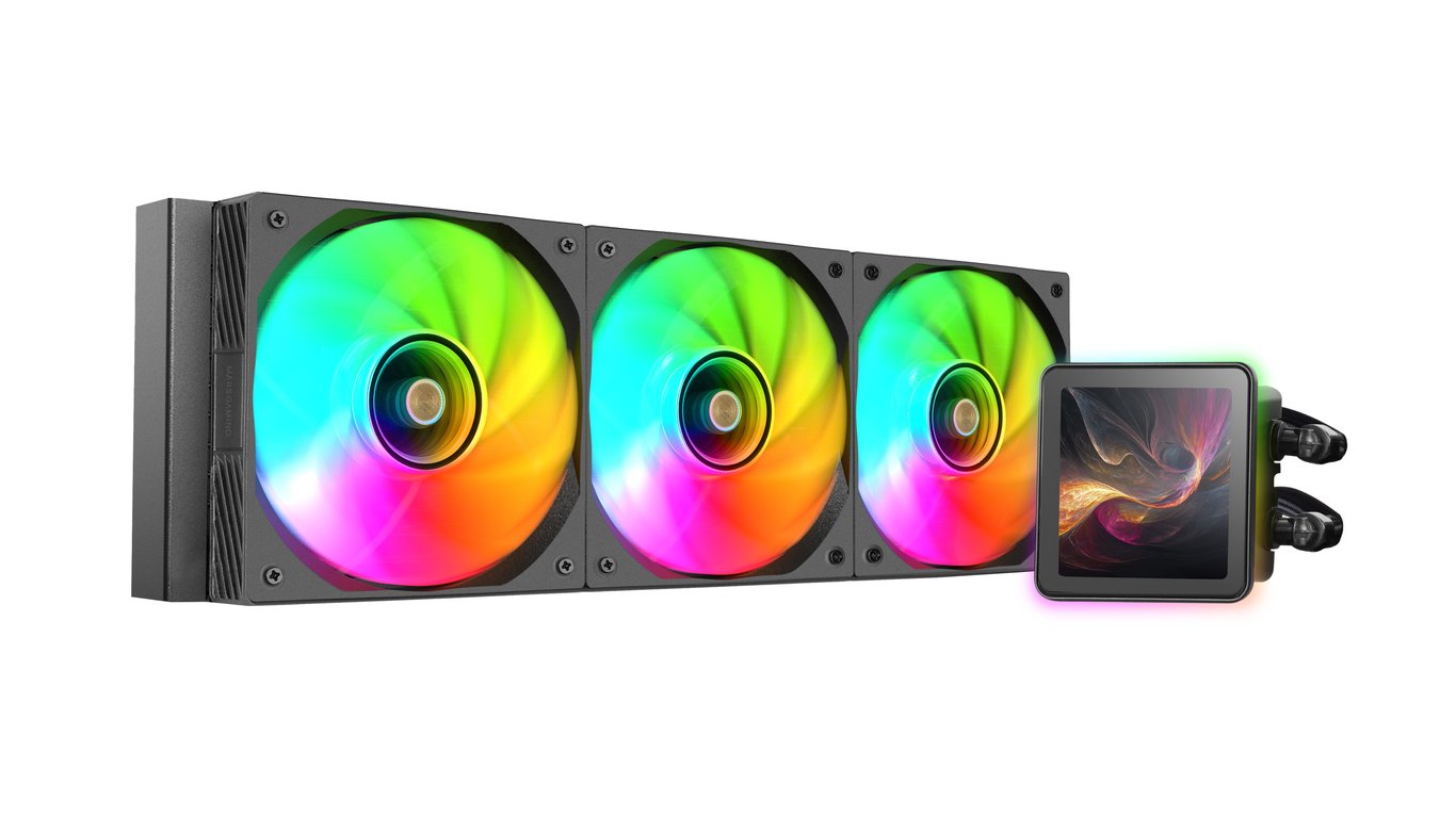 Mars Gaming Ml visionpro360 Refrigeración Líquida Aio Tdp 3x Ventiladores Argb Pantalla - vue 2