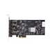 StarTech.com Tarjeta PCI Express de 4 Puertos USB-A - Tarjeta PCIe USB 3.2 de 5Gbps - 4 Controladores USB Independientes - Hub Interno USB-A - Windows/macOS/Linux