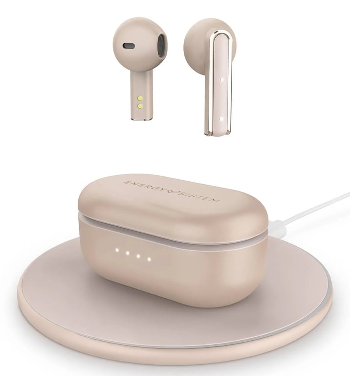 Energy Sistem Style 4 Écouteurs True Wireless Stereo TWS Ecouteurs AppelsMusique USB Type C Bluetooth Or Neuf