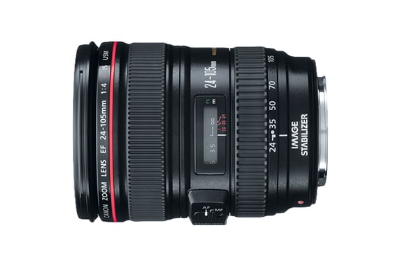Canon EF 24-105mm f/4L IS USM Negro