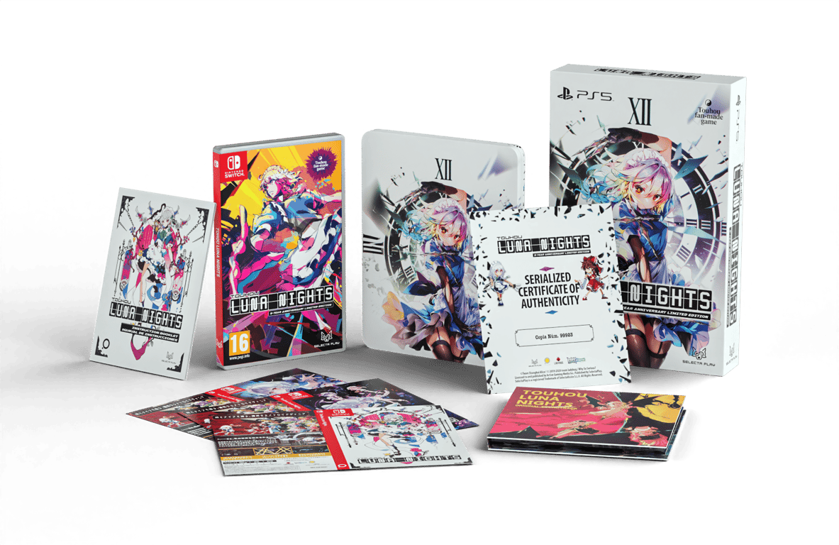 Touhou Luna Nights Anniversary Limited Edition SWITCH Neuf