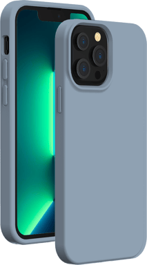 Funda de silicona SoftTouch Storm Azul para iPhone 13 Pro Bigben