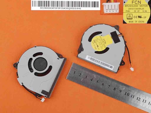 Ventola CPU Per MSI GE62 GE72 GL62 GL72 PE60 PE70 – Modello N285, 3 Pin, Ricambio Notebook