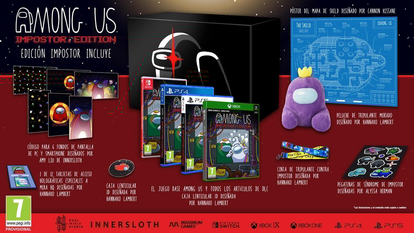 Among Us Impostor Edition PS5 Neuf - vue 1