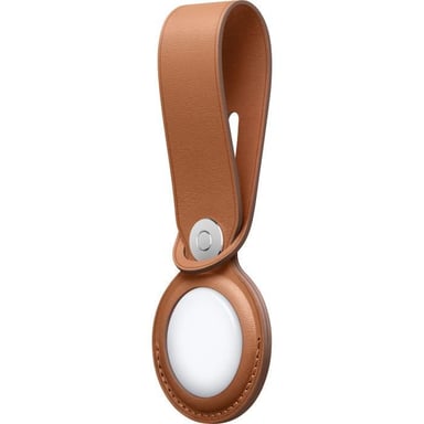 Cinturino in pelle per AirTag - Avana