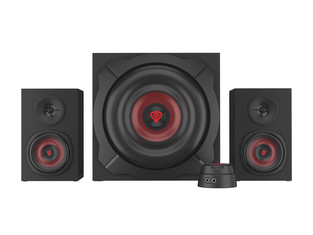 Enceintes GENESIS Helium 610BT – 2.1 Canaux, 60W, Bluetooth - vue 2