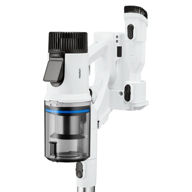 MEDION P400 W+ Aspirateur-balai 2 en 1 Batterie Sec&humide HEPA Sans sac 400 W Blanc 2500 Ah