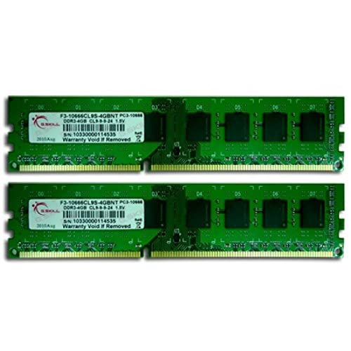 G.Skill NT Series 8 Go 2x 4Go DDR3 1333 MHz - vue 4