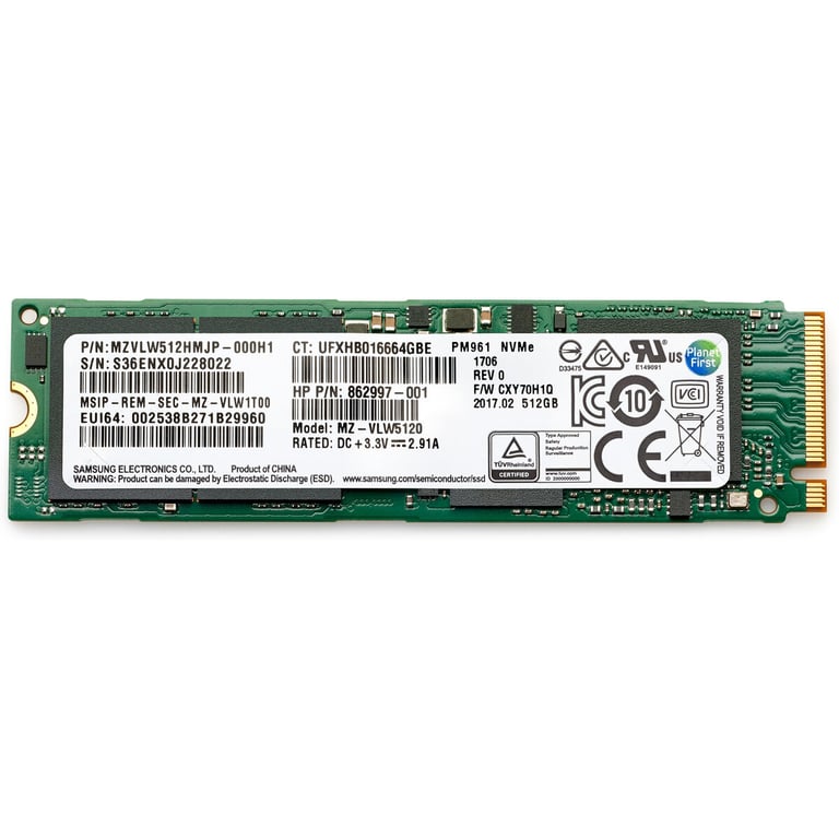 HP SSD TLC PCIe 4x4 NVMe Neuf - vue 2
