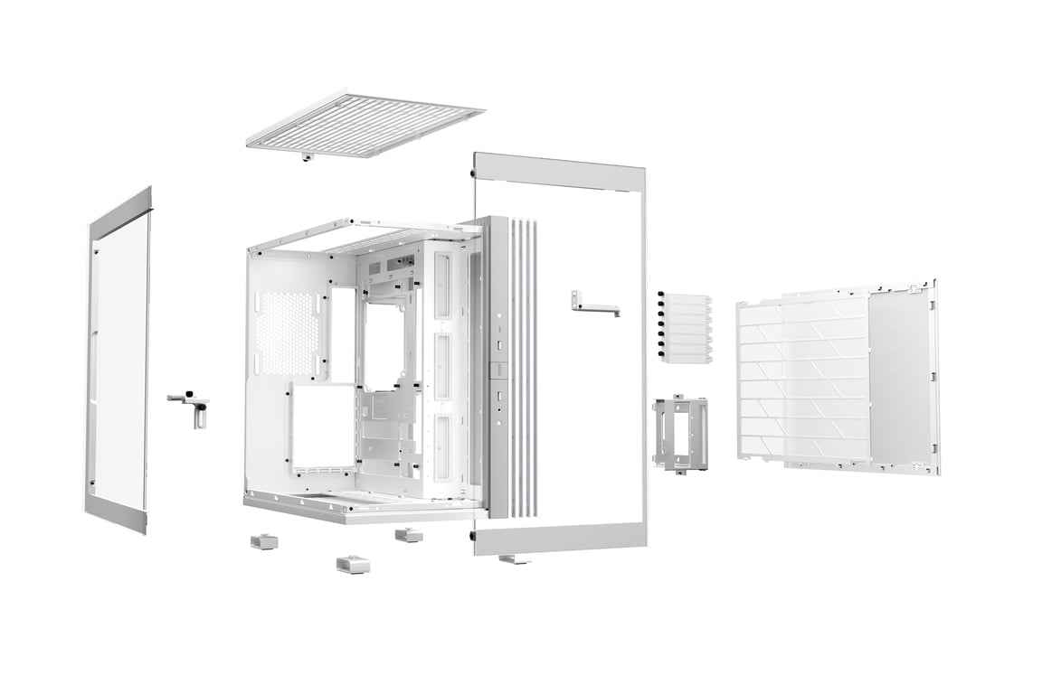 be quiet! Base 600 DX Midi Tower - vue 3
