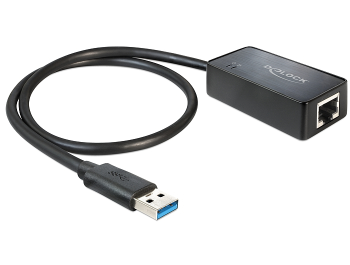 Delock Carte Réseau 62121 Ethernet Gigabit Windows Mac IEEE 802.3 Noir - vue 4