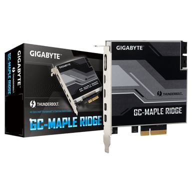 GIGABYTE GC-MAPLE RIDGE carte et adaptateur d'interfaces Interne DisplayPort, Mini DisplayPort, Thunderbolt 4, USB 3.2 Gen 2 (3.1 Gen 2)