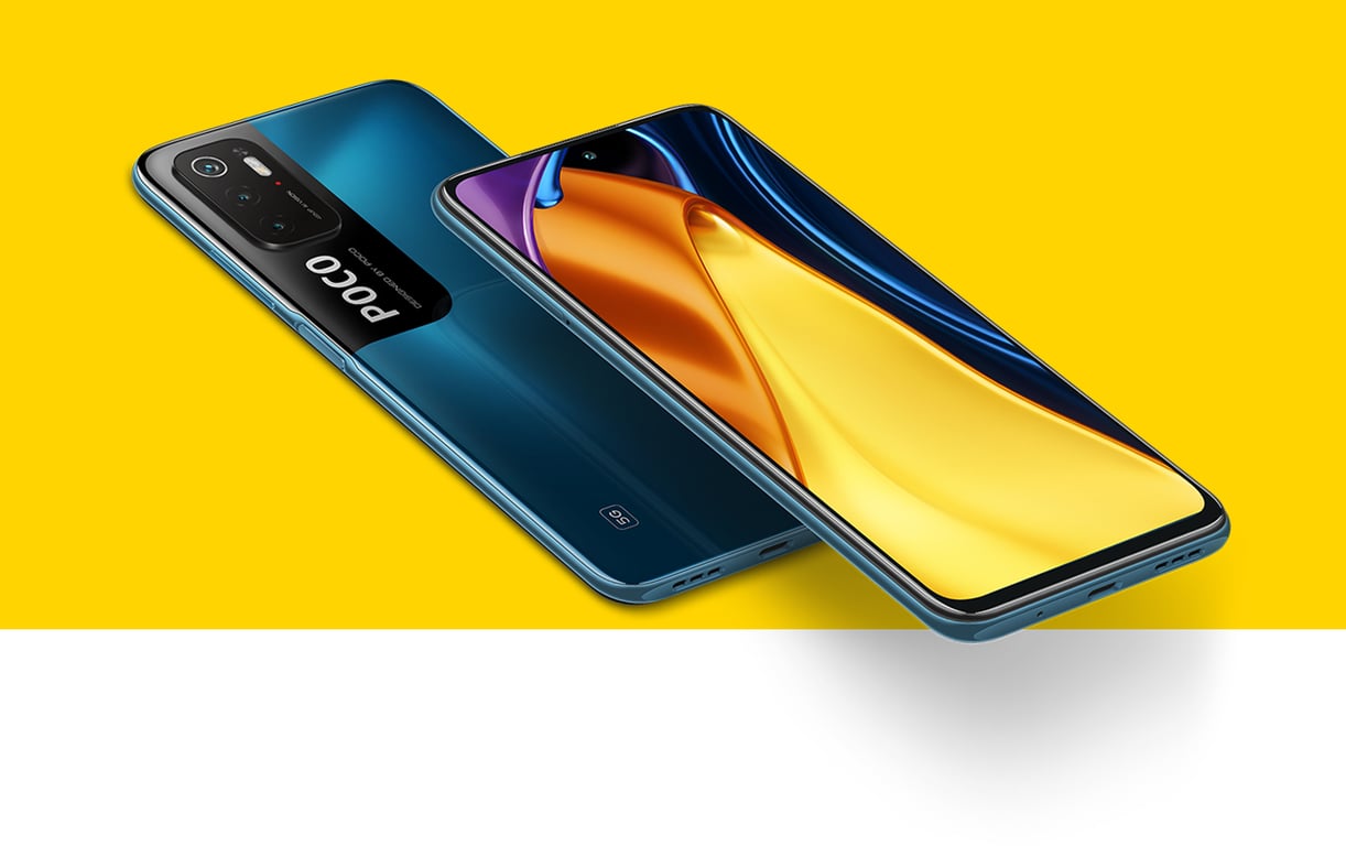 Xiaomi POCO M3 Pro (5G) 64 Go, Bleu, Débloqué
