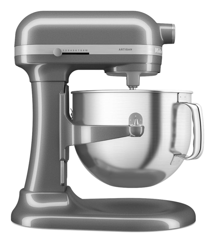 KitchenAid 5KSM70SHXEMS Robot mixer 375 W Gris, Argent, Acier inoxydable - Neuf