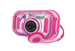 Appareil photo numérique pour enfants VTech KidiZoom Touch 5.0 rose avec écran tactile et fonctionnalités avancées