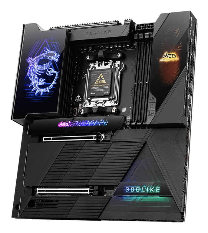 MSI MEG X870E GODLIKE - vue 3