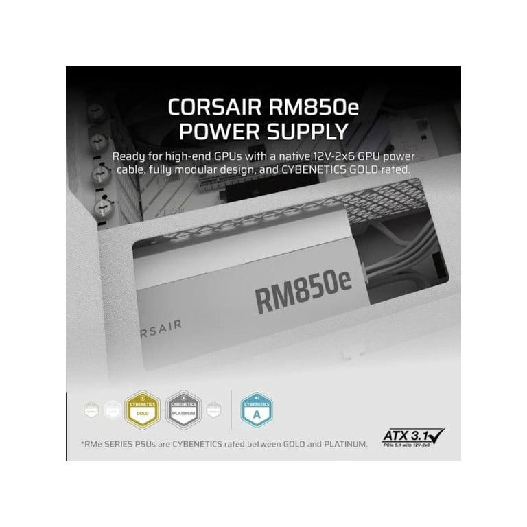 Corsair RM850e 2025 - vue 9